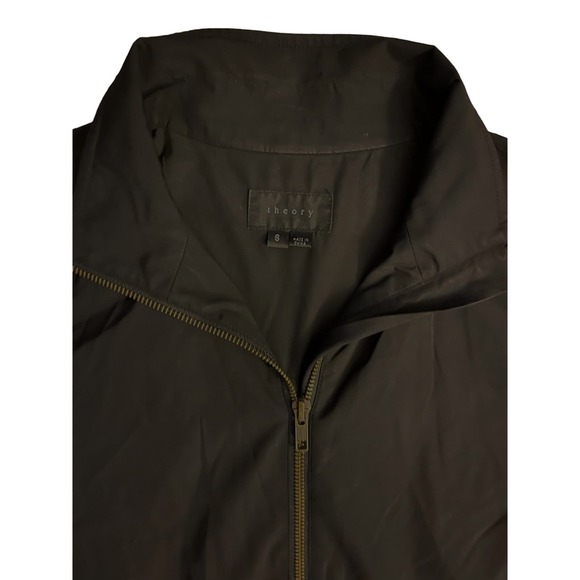 Women’s theory midi-length black jacket Lazon Trento size small - Picture 3 of 12